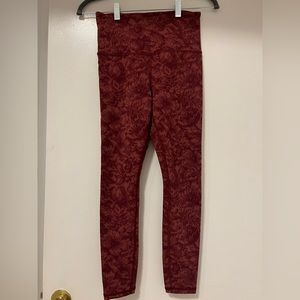 Athleta Elation Textured 7/8 tight - SMALL